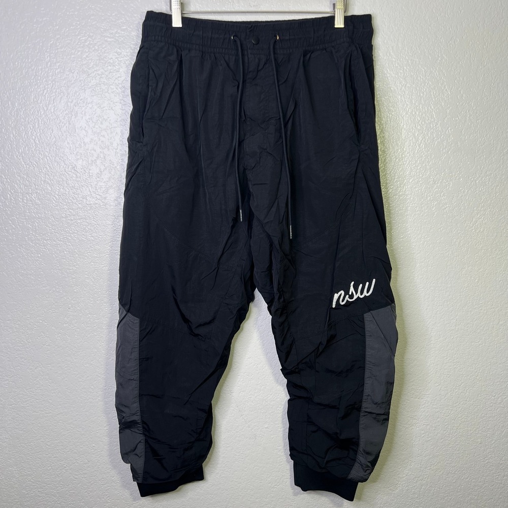 Nike Sportswear NSW Woven Jogger Sweatpants Black Size XL Mens